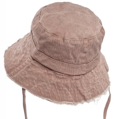 Hatter - Gårda Bucket Hat (dusty red)