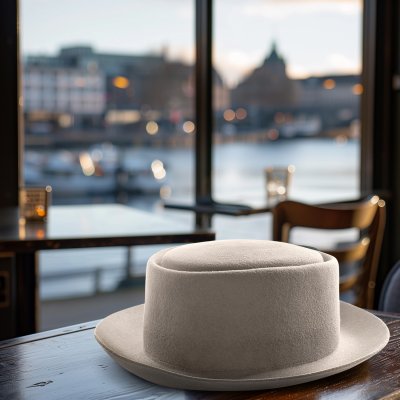 Hatter - Gårda Cairns Pork Pie (lysegrå)