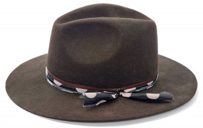 Hatter - Gårda Chester Fedora (mørkebrun)