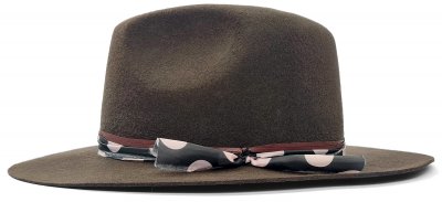 Hatter - Gårda Chester Fedora (mørkebrun)