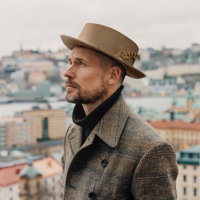 Hatter - Gårda Corby Pork Pie (lysebrun)