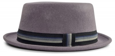 Hatter - Gårda Gallio Pork Pie Wool Hat (grå)
