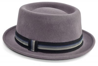 Hatter - Gårda Gallio Pork Pie Wool Hat (grå)