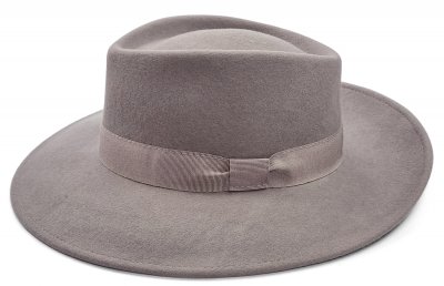 Hatter - Gårda Napoli Fedora Wool Hat (grå)