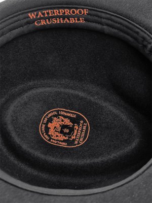 Hatter - Gårda Padua Trilby Wool Hat (svart)