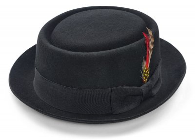 Hatter - Gårda Russel Pork Pie (sort)