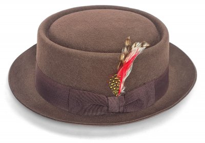 Hatter - Gårda Russel Pork Pie (brun)