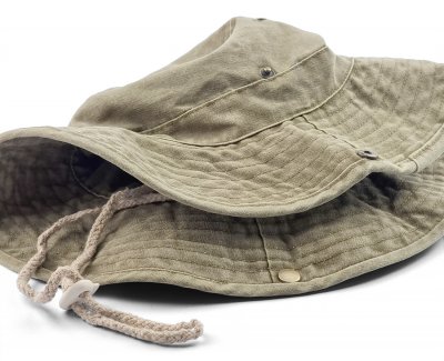Hatter - Gårda Ryder Bucket Hat (greige)