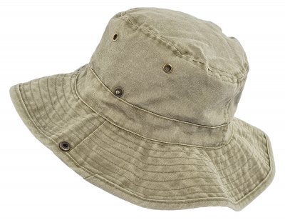 Hatter - Gårda Ryder Bucket Hat (greige)