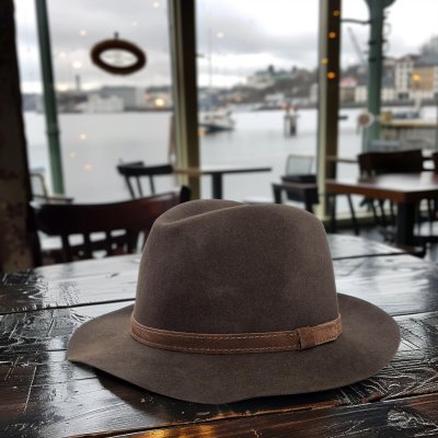 Hatter - Gårda Tropea Fedora Wool Hat (brun)
