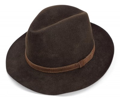 Hatter - Gårda Tropea Fedora Wool Hat (brun)
