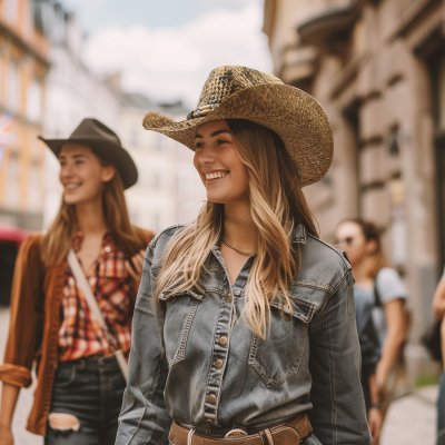 Hatter - Gårda Valentia Cowboy (natur)