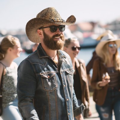 Hatter - Gårda Valentia Cowboy (natur)