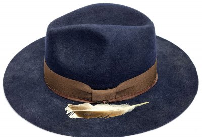 Hatter - Gårda York Fedora (mørke blå)