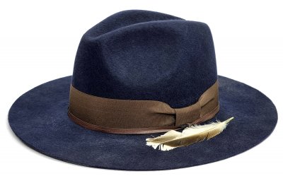 Hatter - Gårda York Fedora (mørke blå)