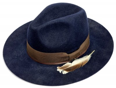 Hatter - Gårda York Fedora (mørke blå)