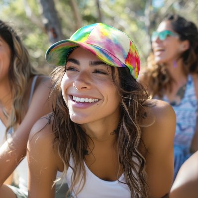 Hette - Gårda Marble Baseball (hvit/multi)