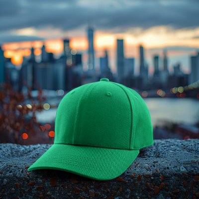 Caps - Gårda Smith Basic Baseball (lysegrønn)