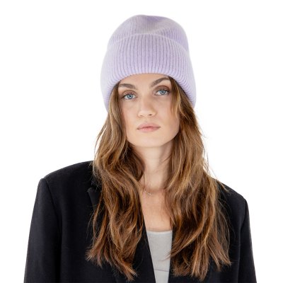 Luer - Gårda Angora Beanie (lavendel)