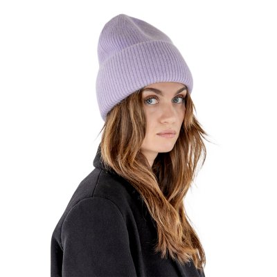 Luer - Gårda Angora Beanie (lavendel)