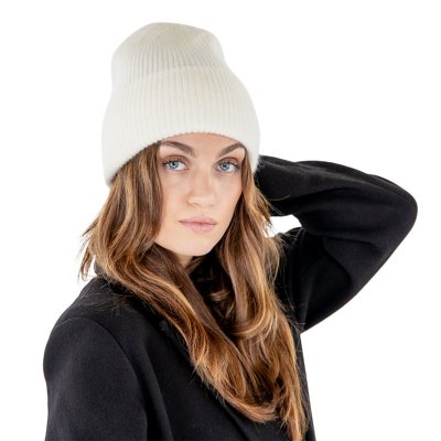 Luer - Gårda Angora Beanie (hvit)