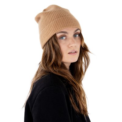 Luer - Gårda Cashmere Beanie (kamel)