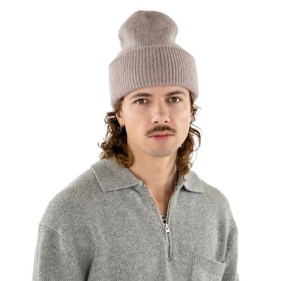Luer - Gårda Angora Beanie (greige)