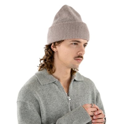 Luer - Gårda Angora Beanie (greige)