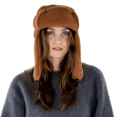 Pelslue - Gårda Levanger Trapper Hat (brun)