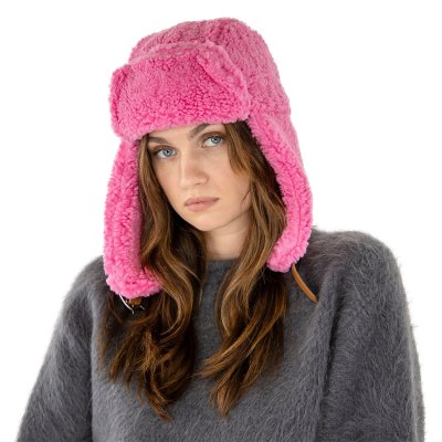 Pelslue - Gårda Lycksele Trapper hat (rosa)