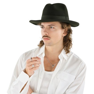 Hatter - Gårda Pocatello Crushable Wool felt Western hat (grønn)