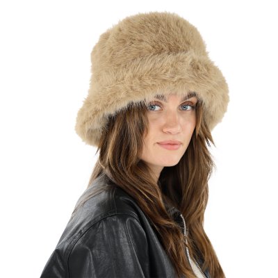 Pelshette - Gårda Piatra Faux Fur Hat (beige)