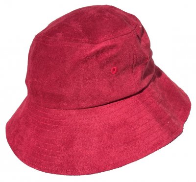 Hatter - Gårda Suede Bucket (rød)