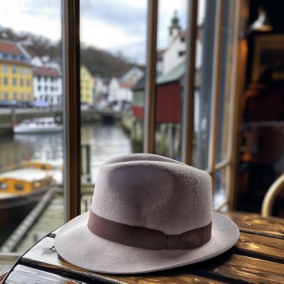 Hatter - Gårda Brighton Fedora (grå)
