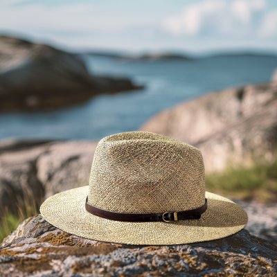 Hatter - Gårda Ferrara Seagrass Fedora (natur)