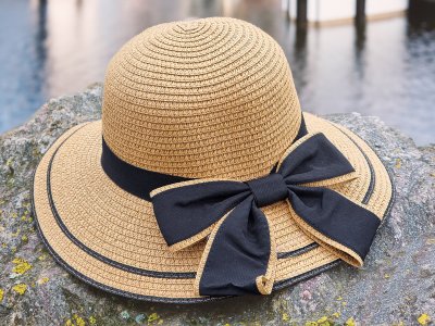 Hatter - Gårda Straw Hat (naturlig)