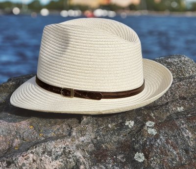 Hatter - Gårda Agrigento Fedora (hvit)