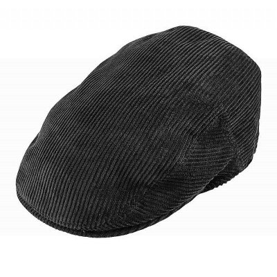 Sixpence / Flat cap - Jaxon Hats Corduroy Flat Cap (sort)