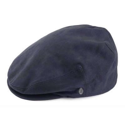 Sixpence / Flat cap - Jaxon Hats Cotton Flat Cap (marineblå)