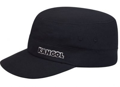 Sixpence / Flat cap - Kangol Ripstop Army Cap (svart)