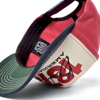 Caps - Black River 1878 Trucker (krem/rød/marineblå)