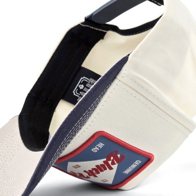 Caps - Black River Atlanta Cotton Snapback (off-white/marineblå)