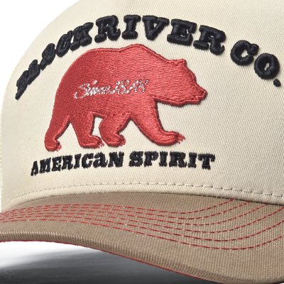 Caps - Black River Bear Trucker (krem/beige)