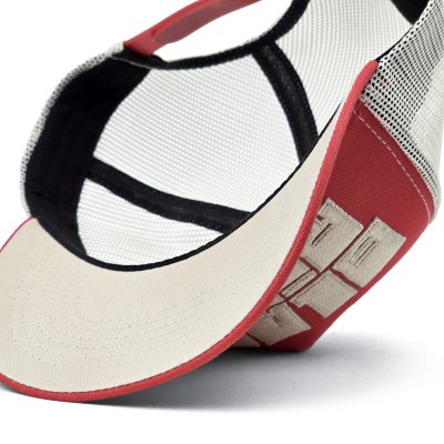 Caps - Black River Bold Logo Trucker (rød/kremfarget)