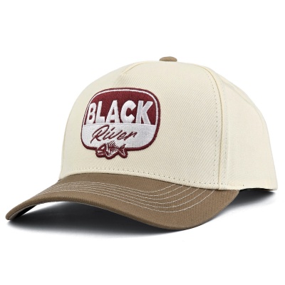 Caps - Black River Charleston Cotton Snapback (off-white/kaki)