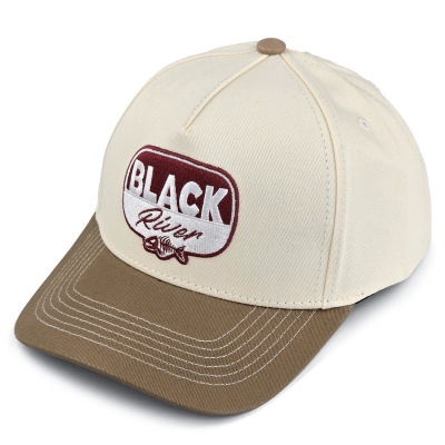 Caps - Black River Charleston Cotton Snapback (off-white/kaki)
