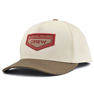 Caps - Black River Crew Cotton Snapback (off-white/kaki)