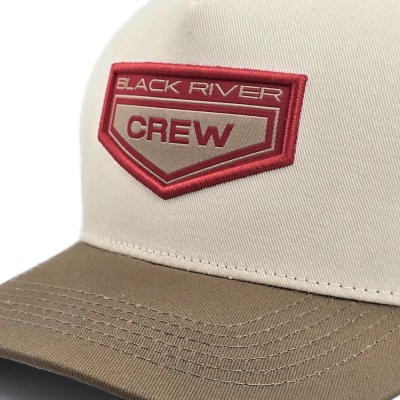 Caps - Black River Crew Cotton Snapback (off-white/kaki)