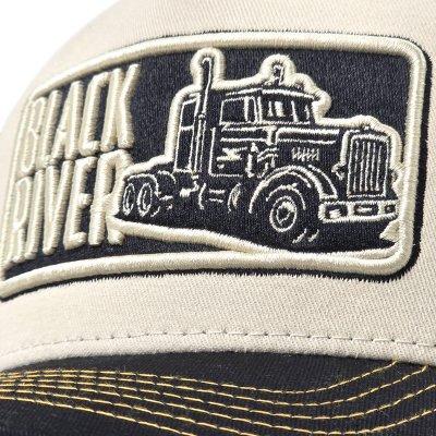 Caps - Black River Hauler Trucker (krem/beige/svart)