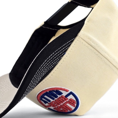 Caps - Black River Rally Cotton Snapback (krem/svart)